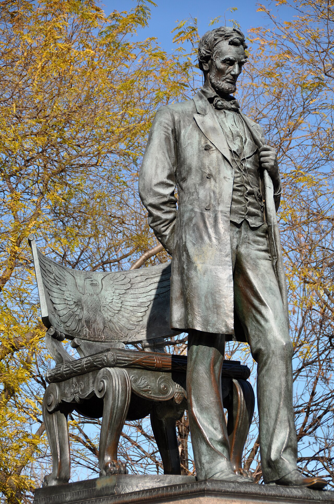 Abraham Lincoln: The Man by Augustus Saint-Gaudens