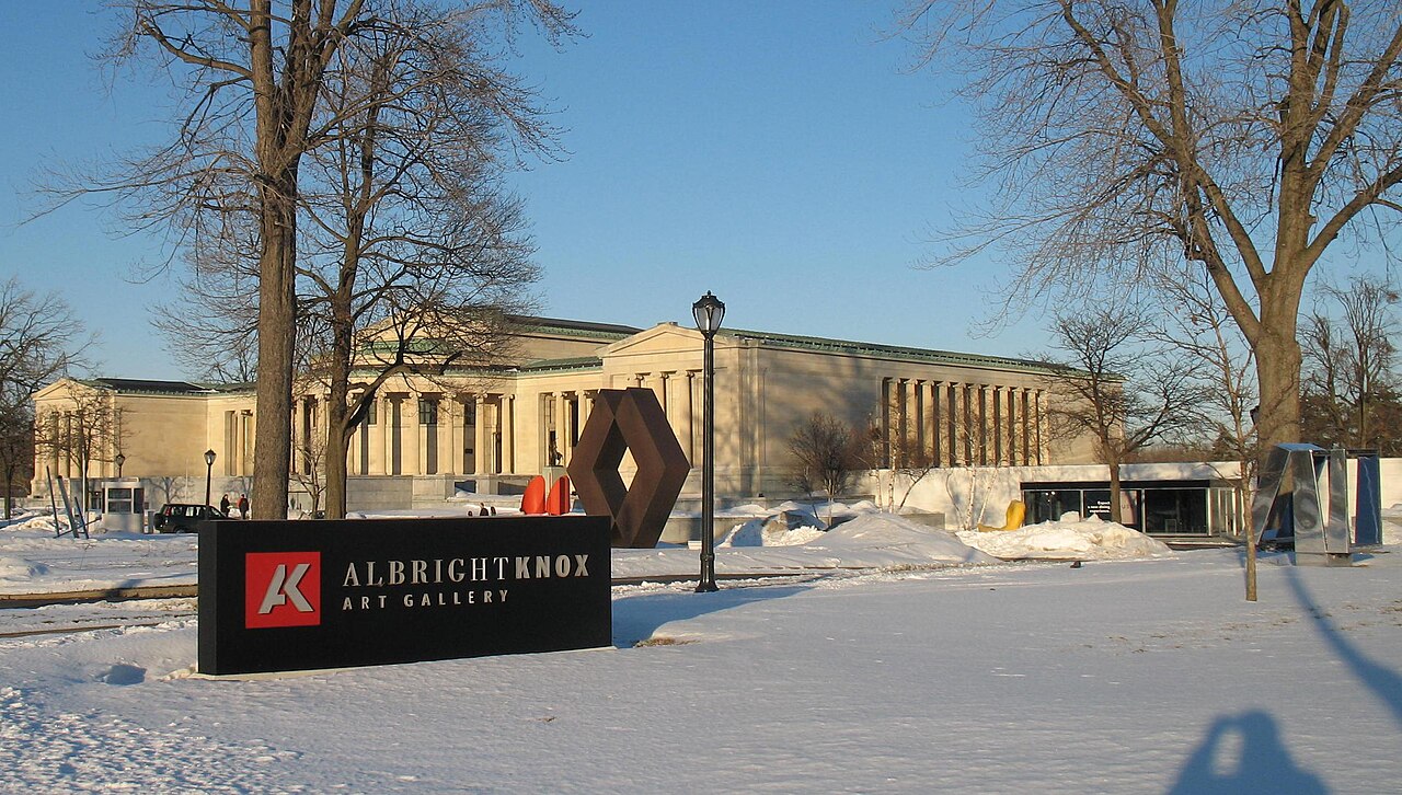 Buffalo AKG Art Museum by Augustus Saint-Gaudens