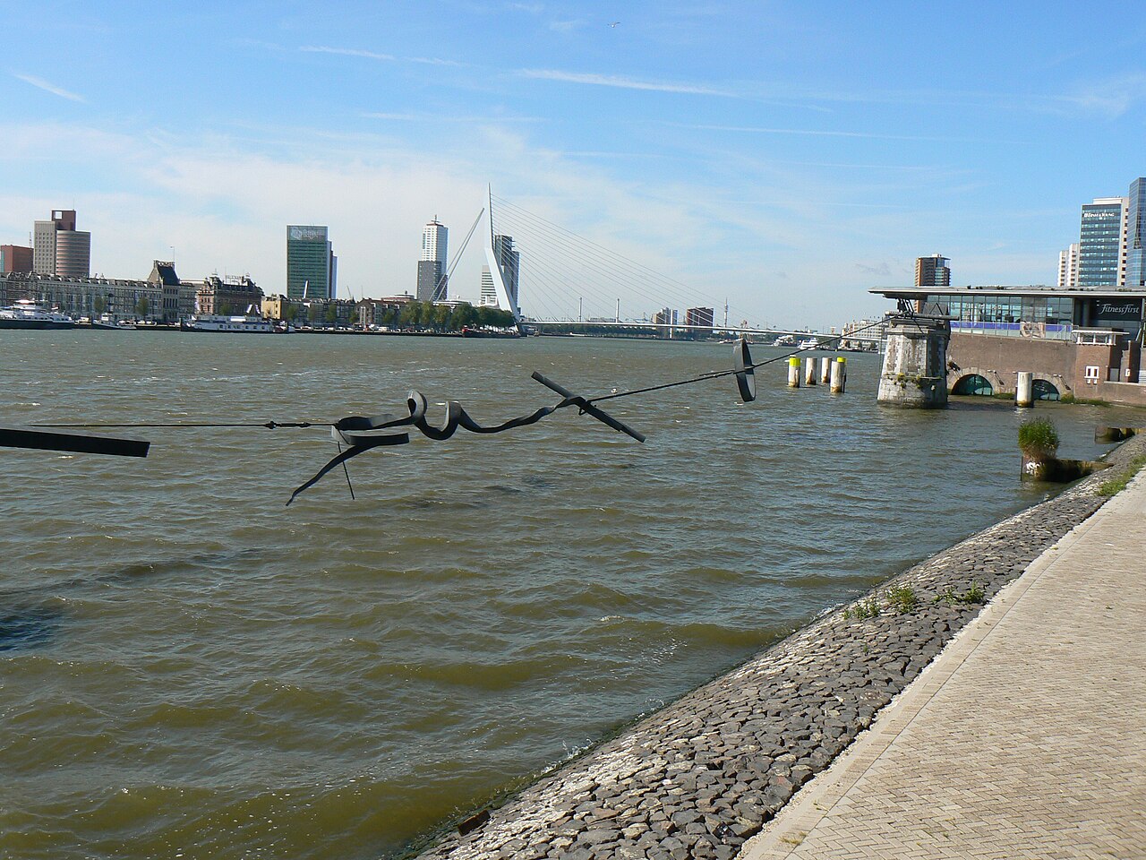Maas Sculpture by Auke de Vries