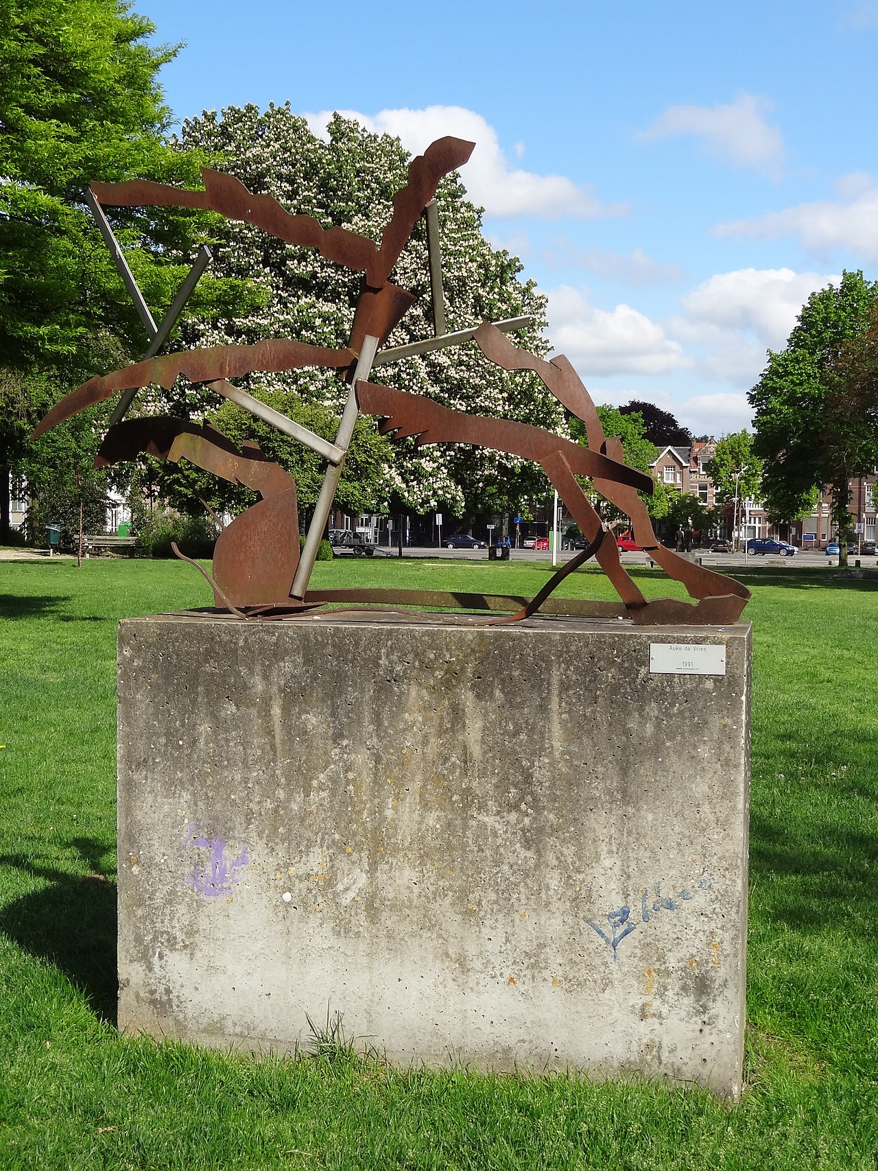 Sculpture by Auke de Vries