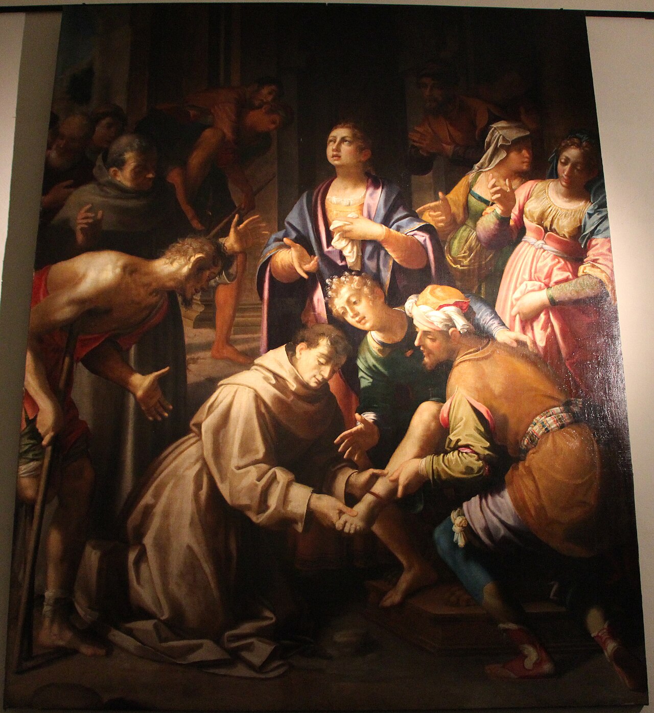 Miracle of St. Anthony of Padua by Aurelio Lomi