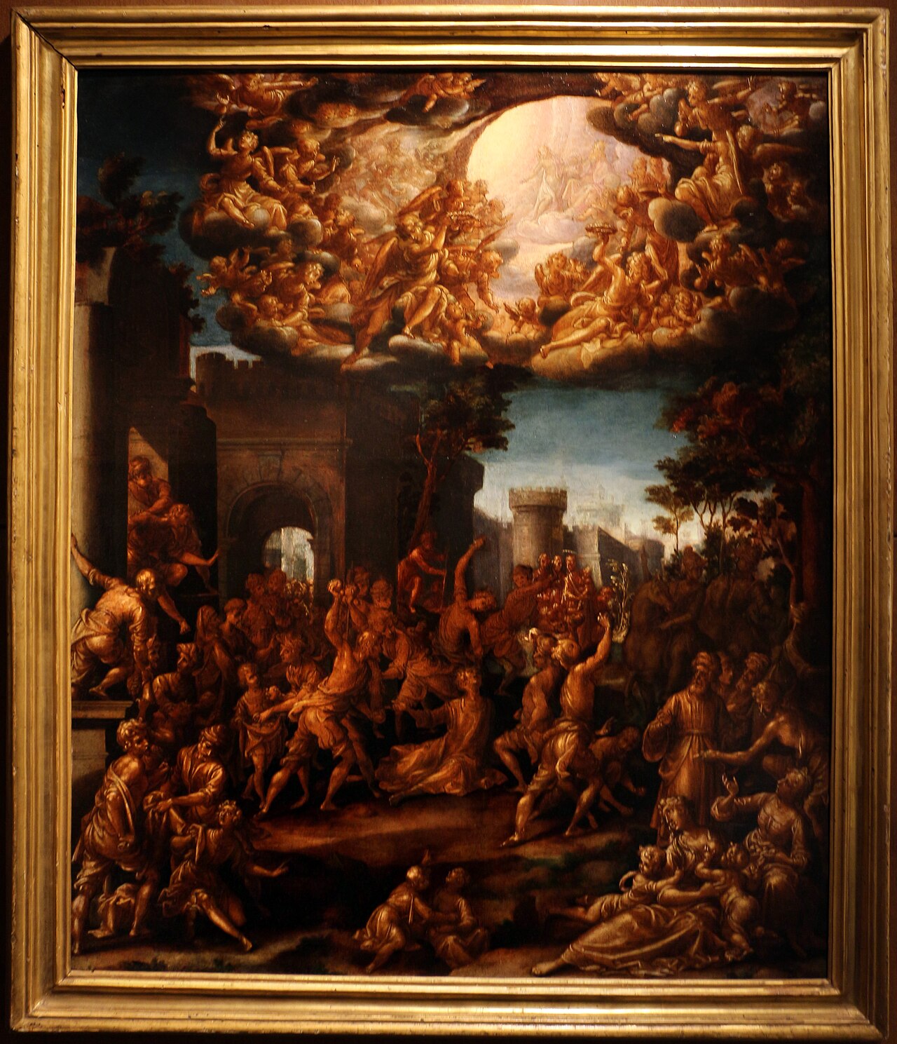 The Stoning of St. Stephen by Aurelio Lomi