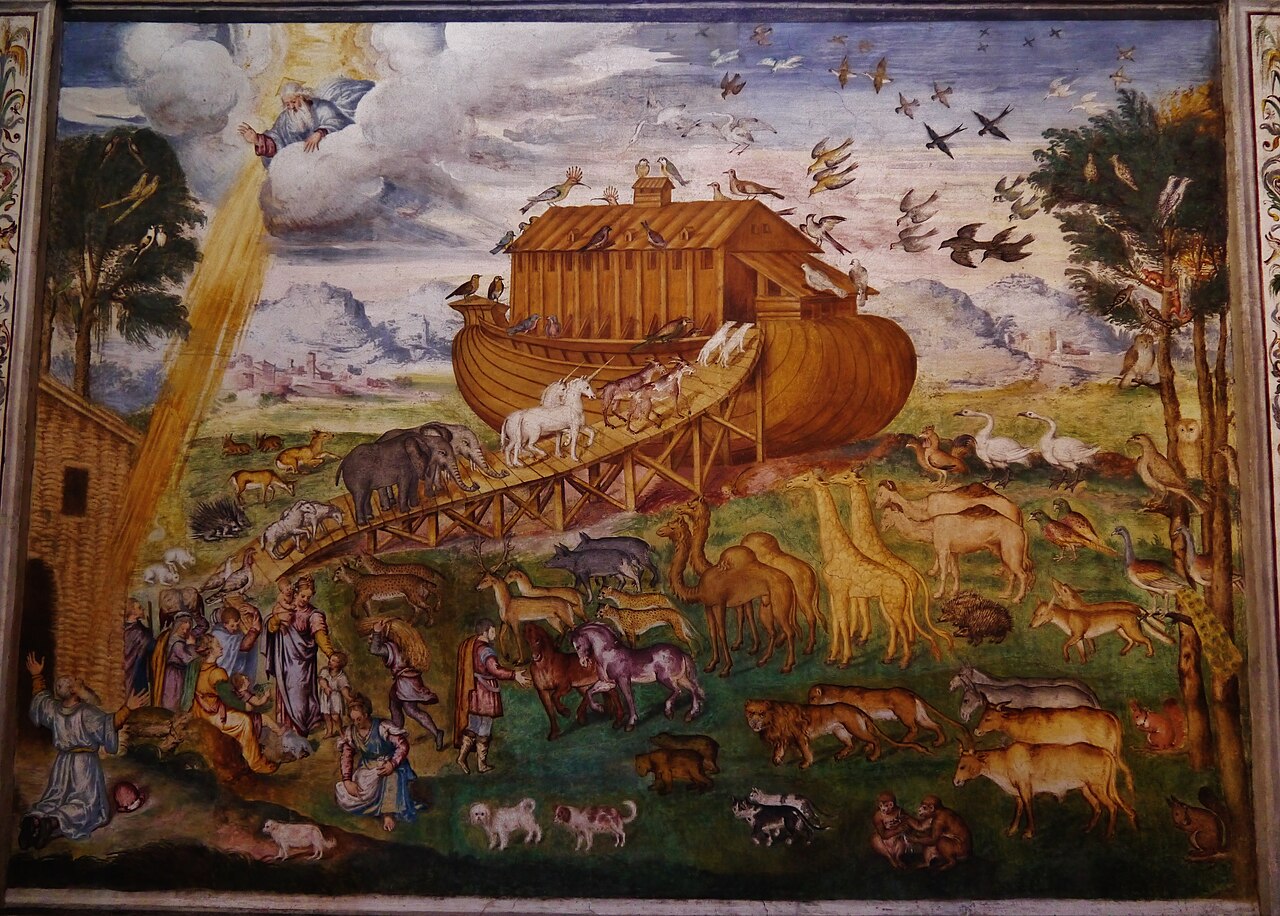 Noah's ark by Aurelio Luini