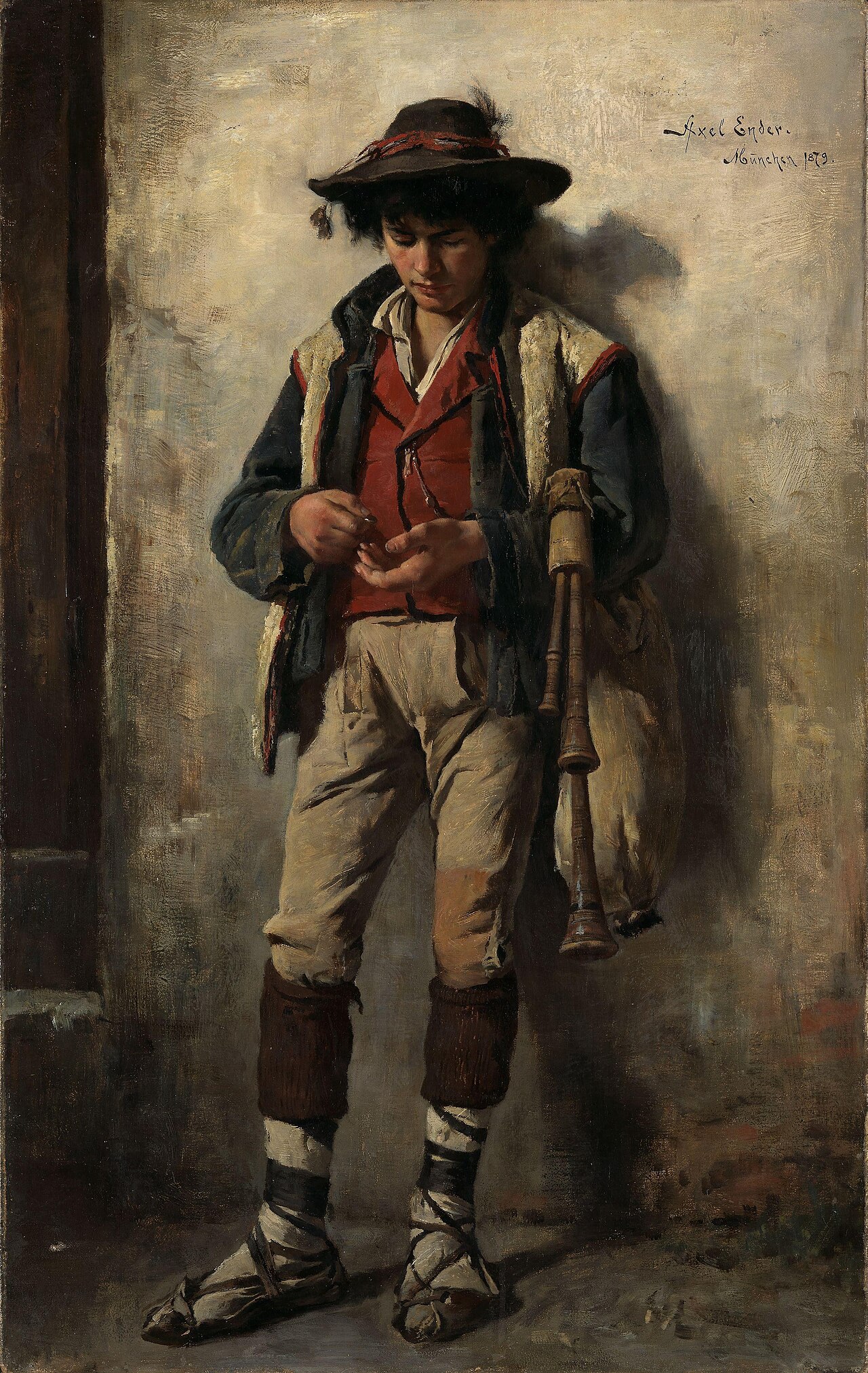 Italian boy by Axel Ender