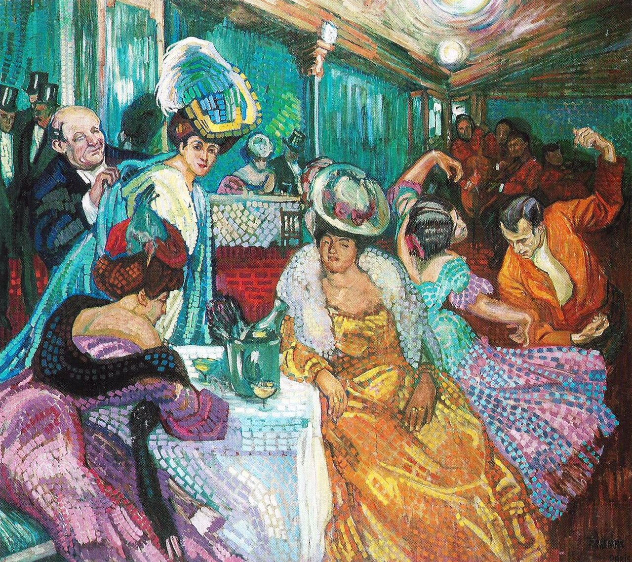 Night Café I by Axel Törneman