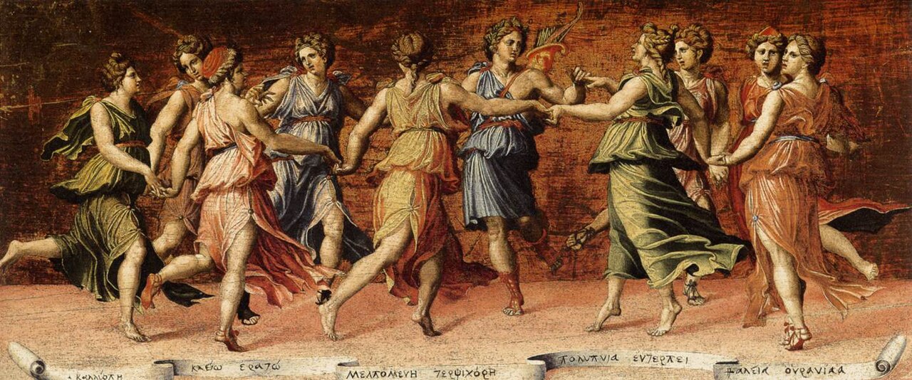 Apollo and the Muses by Baldassare Peruzzi