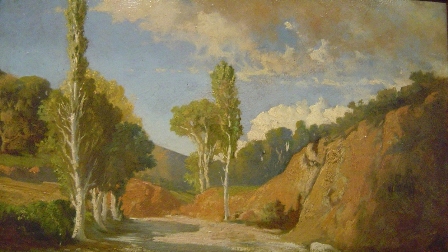 Landscape by Baldomero Galofre Jiménez