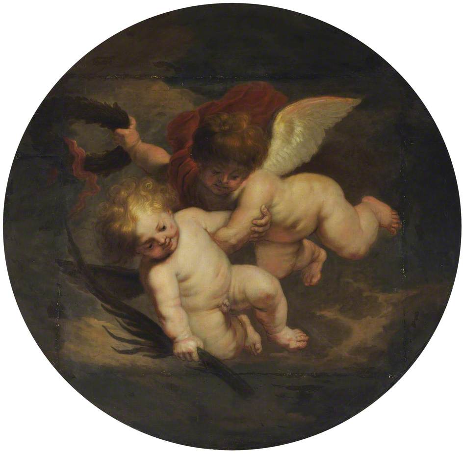 Detail from the Martyrdom of St Livinius (copy of Peter Paul Rubens) by Balthasar Denner