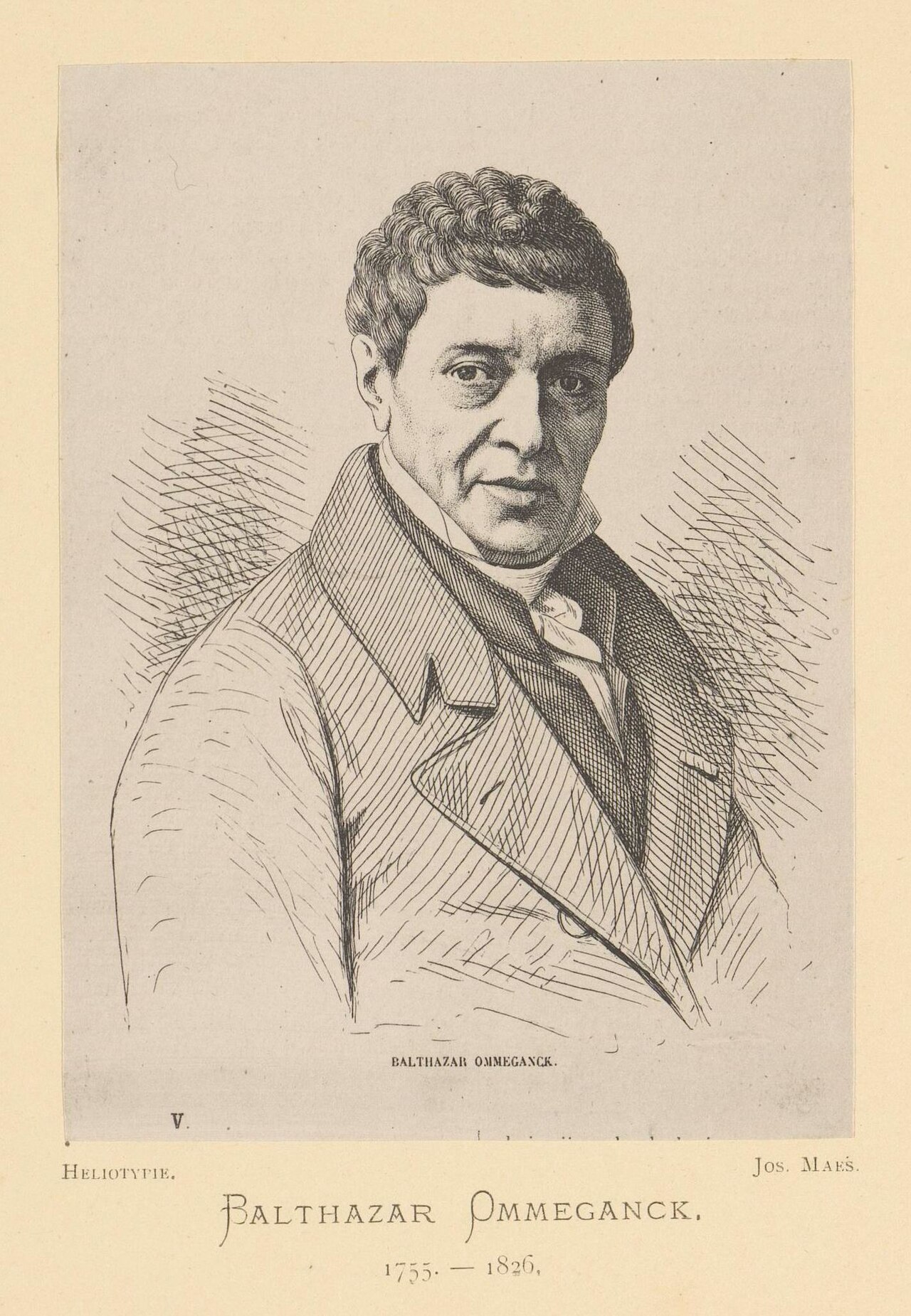 Portrait of Balthasar-Paul Ommeganck