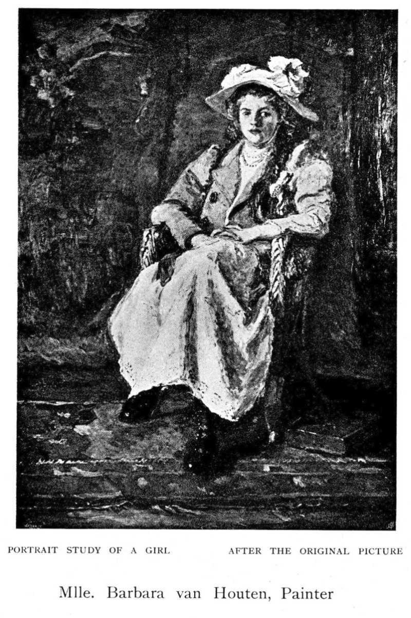 Girl in a Chair by Barbara Elisabeth van Houten