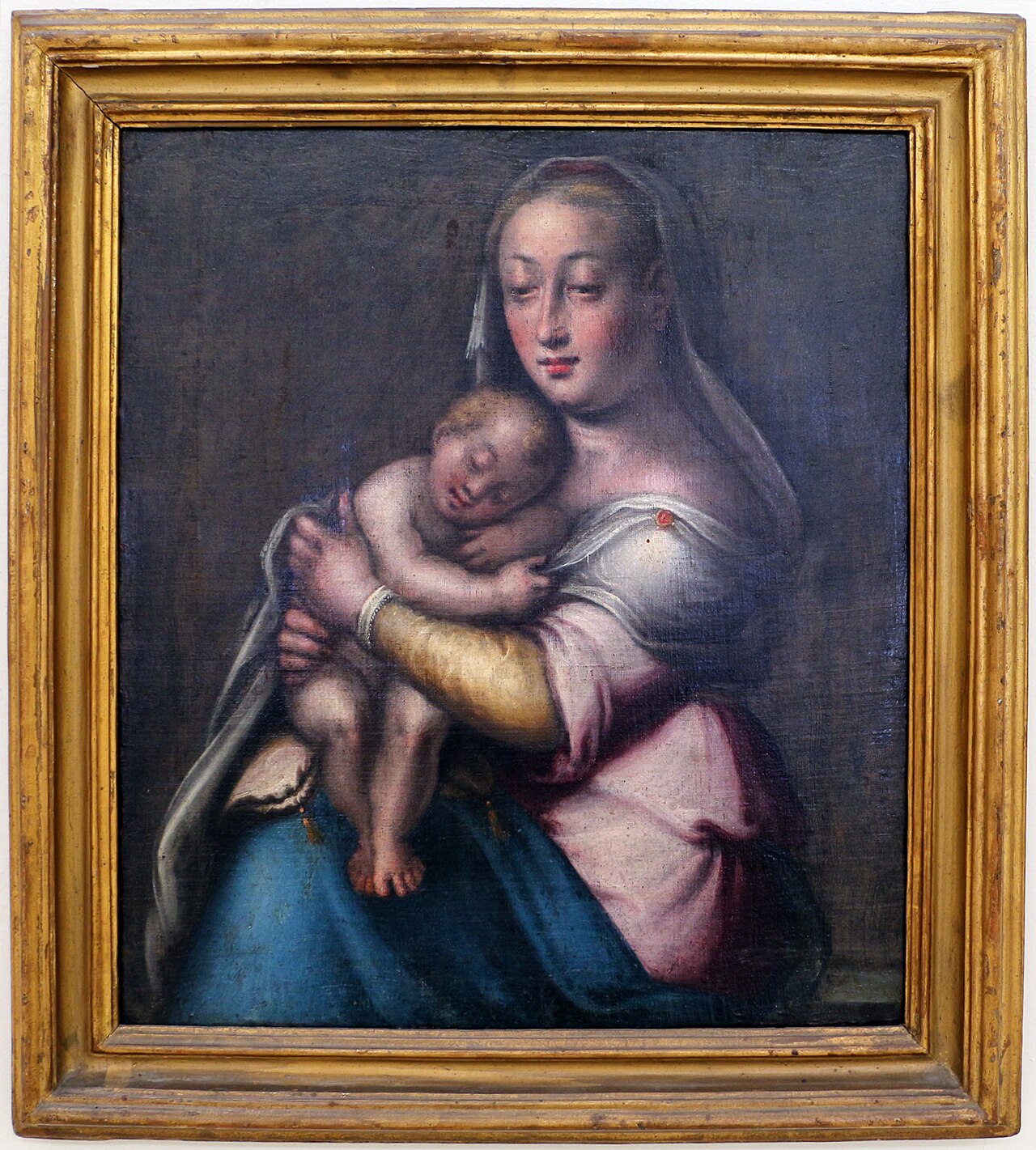 Madonna with sleeping Child by Barbara Longhi