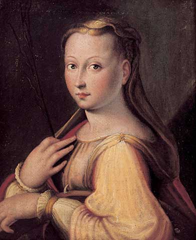 Portrait of Barbara Longhi