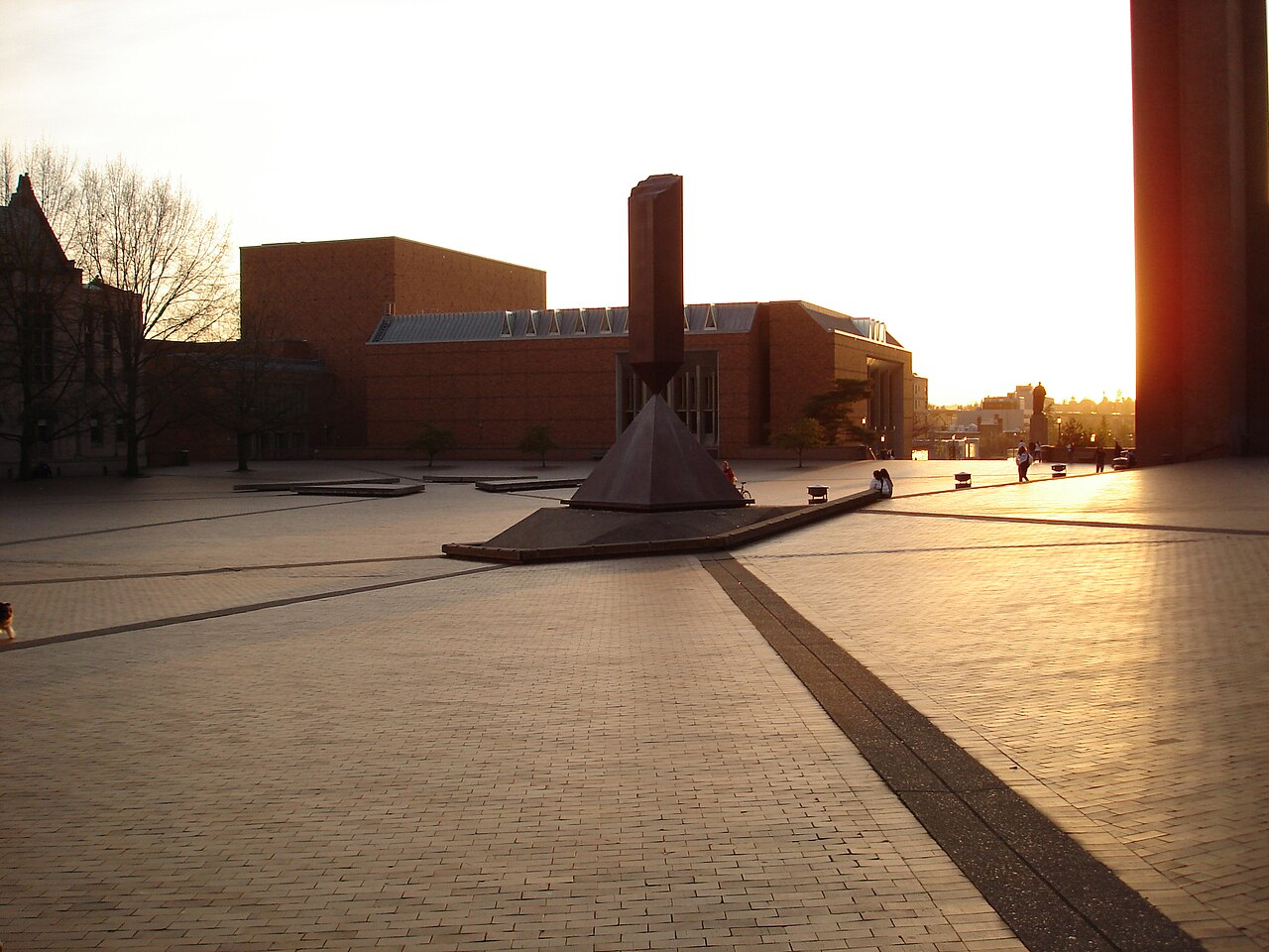 Broken Obelisk by Barnett Newman