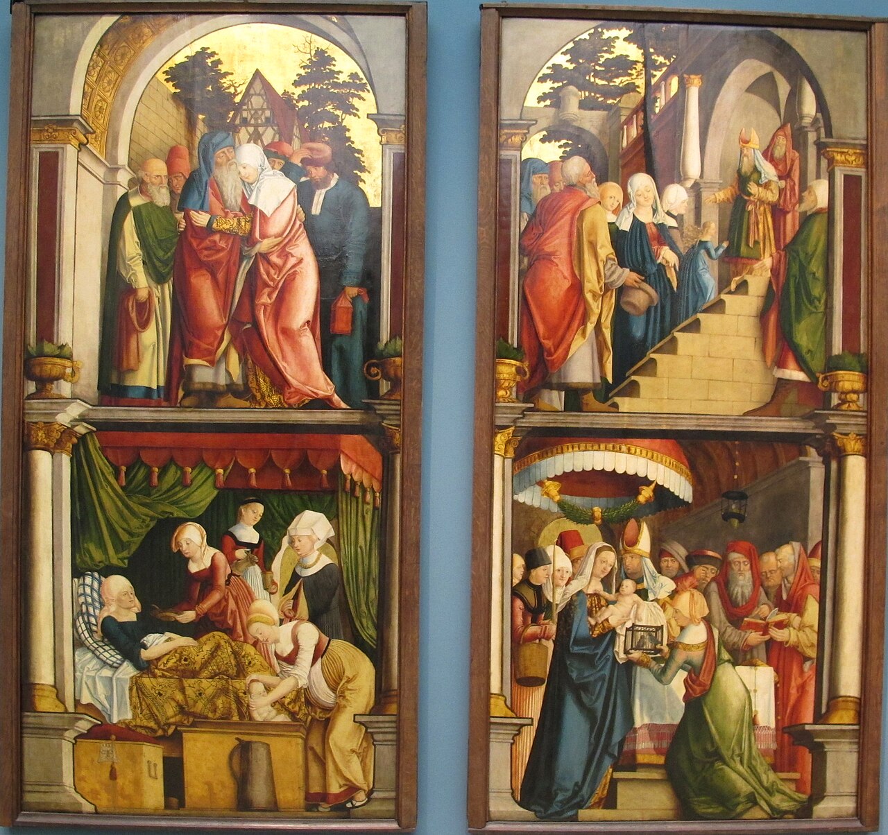 Welser altar: Altarpieces by Barthel Beham