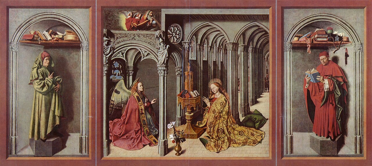 Aix Annunciation by Barthélemy d'Eyck