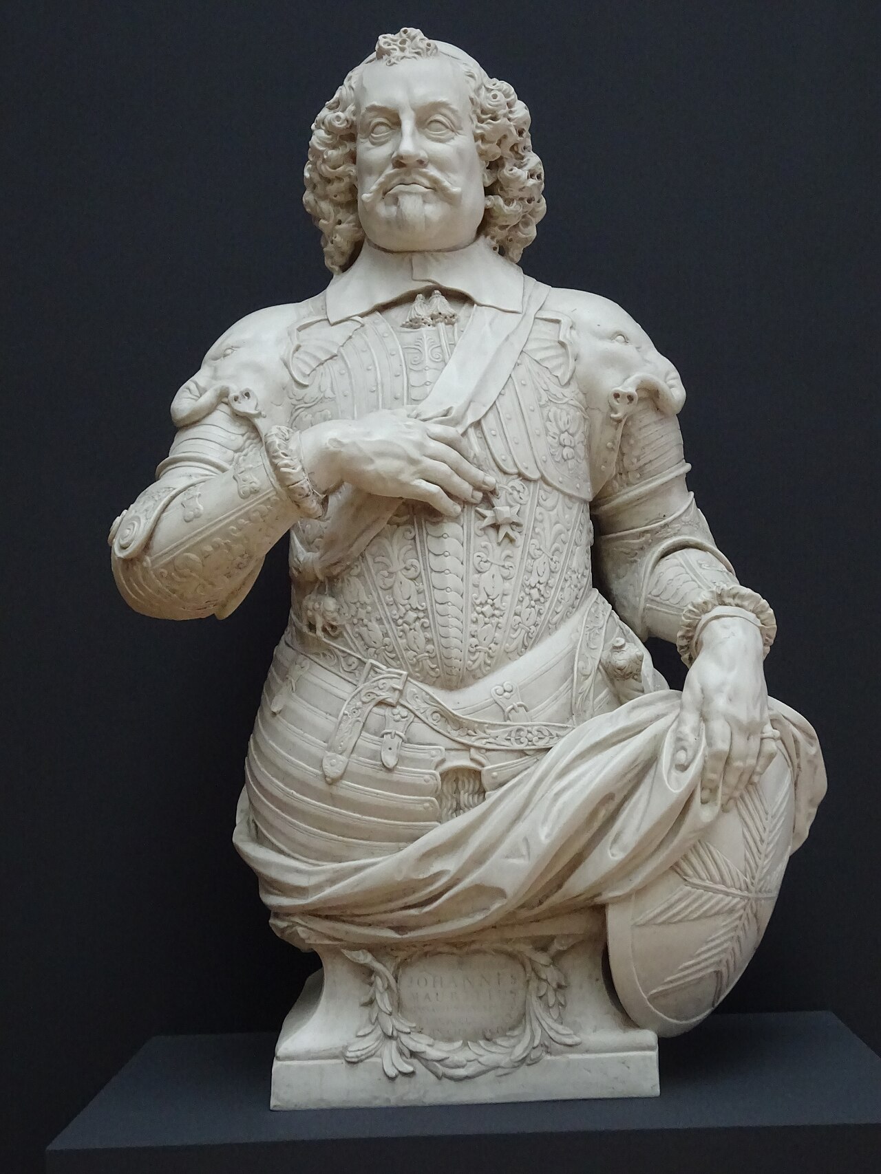 Buste Johan Maurits by Bartholomeus Eggers