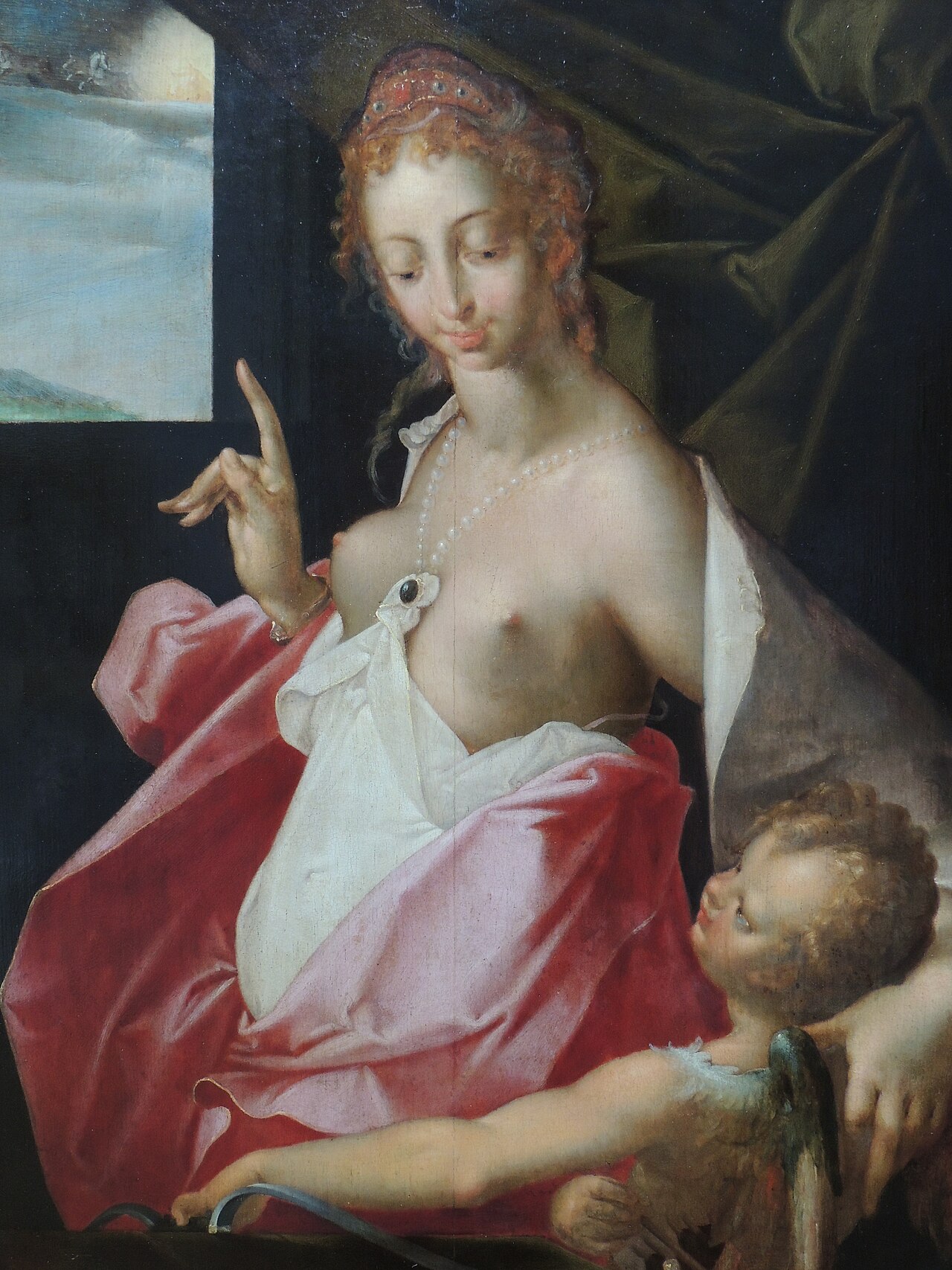 Venus and Cupid‘’ by Bartholomeus Spranger