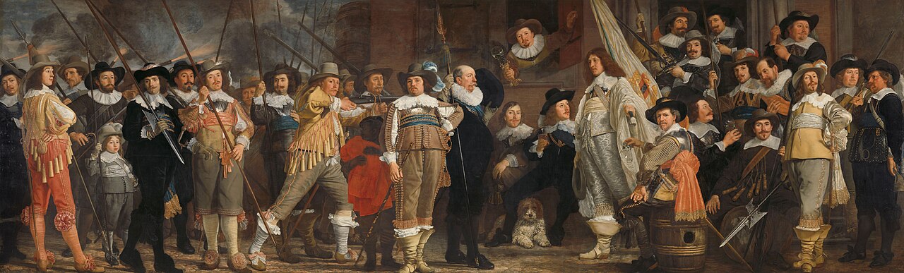 Militia Company of District VIII under the Command of Captain Roelof Bicker by Bartholomeus van der Helst