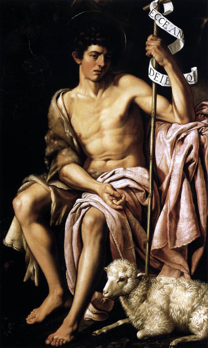 St John the Baptist by Bartolomé González y Serrano