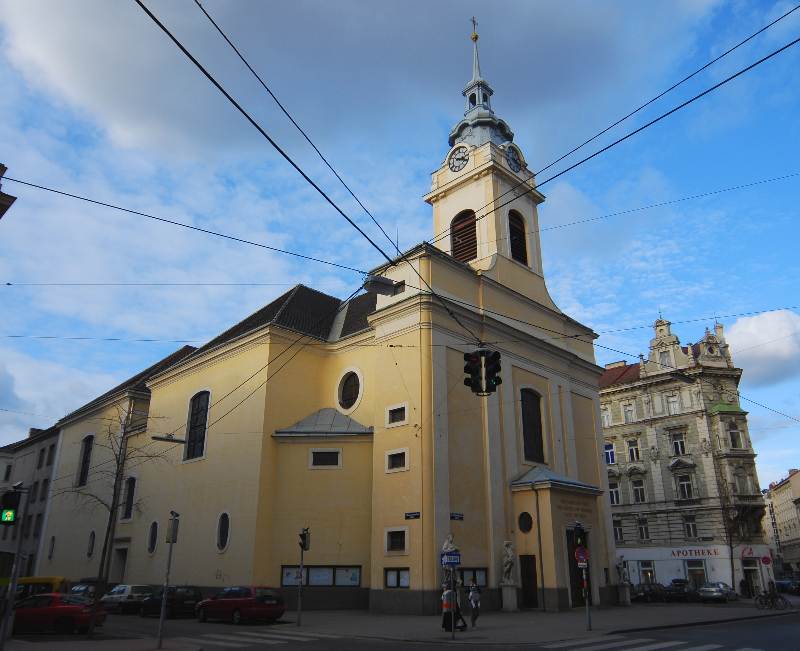Church St-Josef by Bartolomeo Altomonte