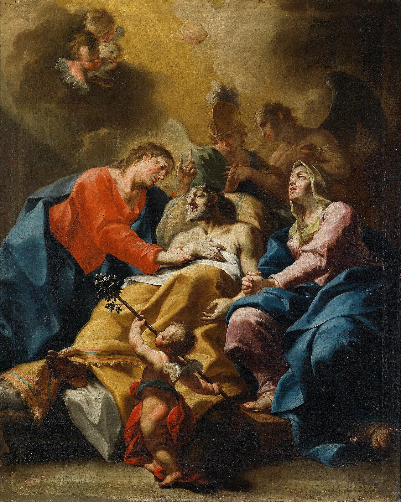 The death of St. Joseph by Bartolomeo Altomonte