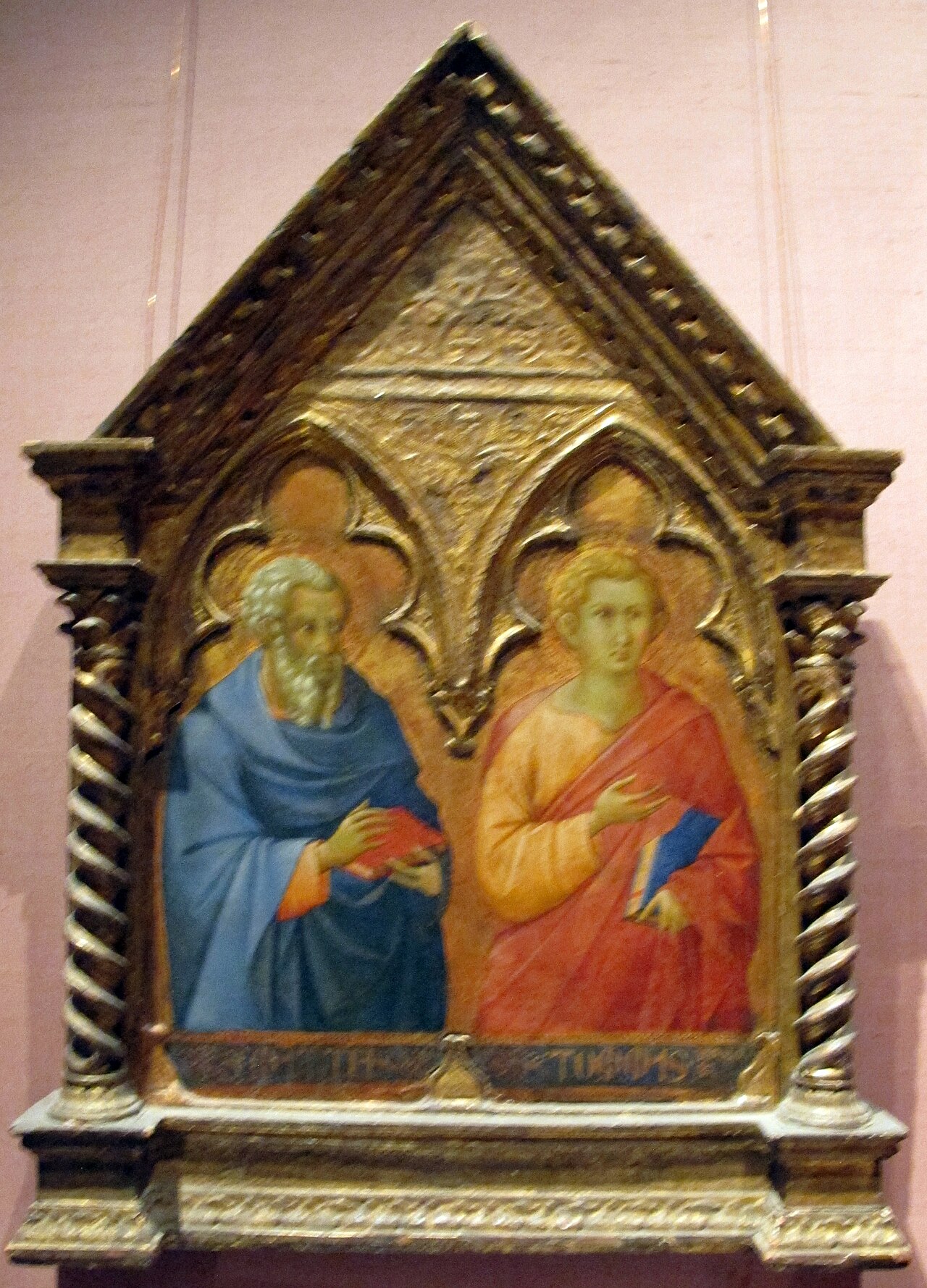 Saints Matthias and Thomas by Bartolomeo Bulgarini