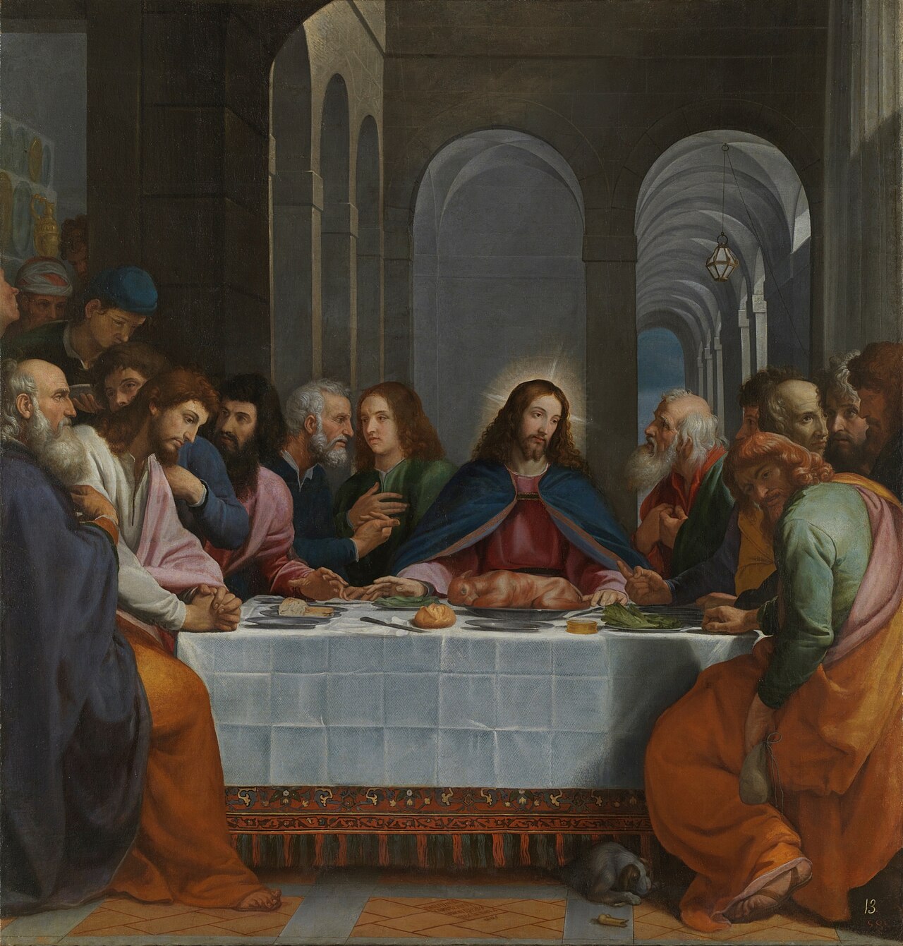 The Last Supper by Bartolomeo Carducci