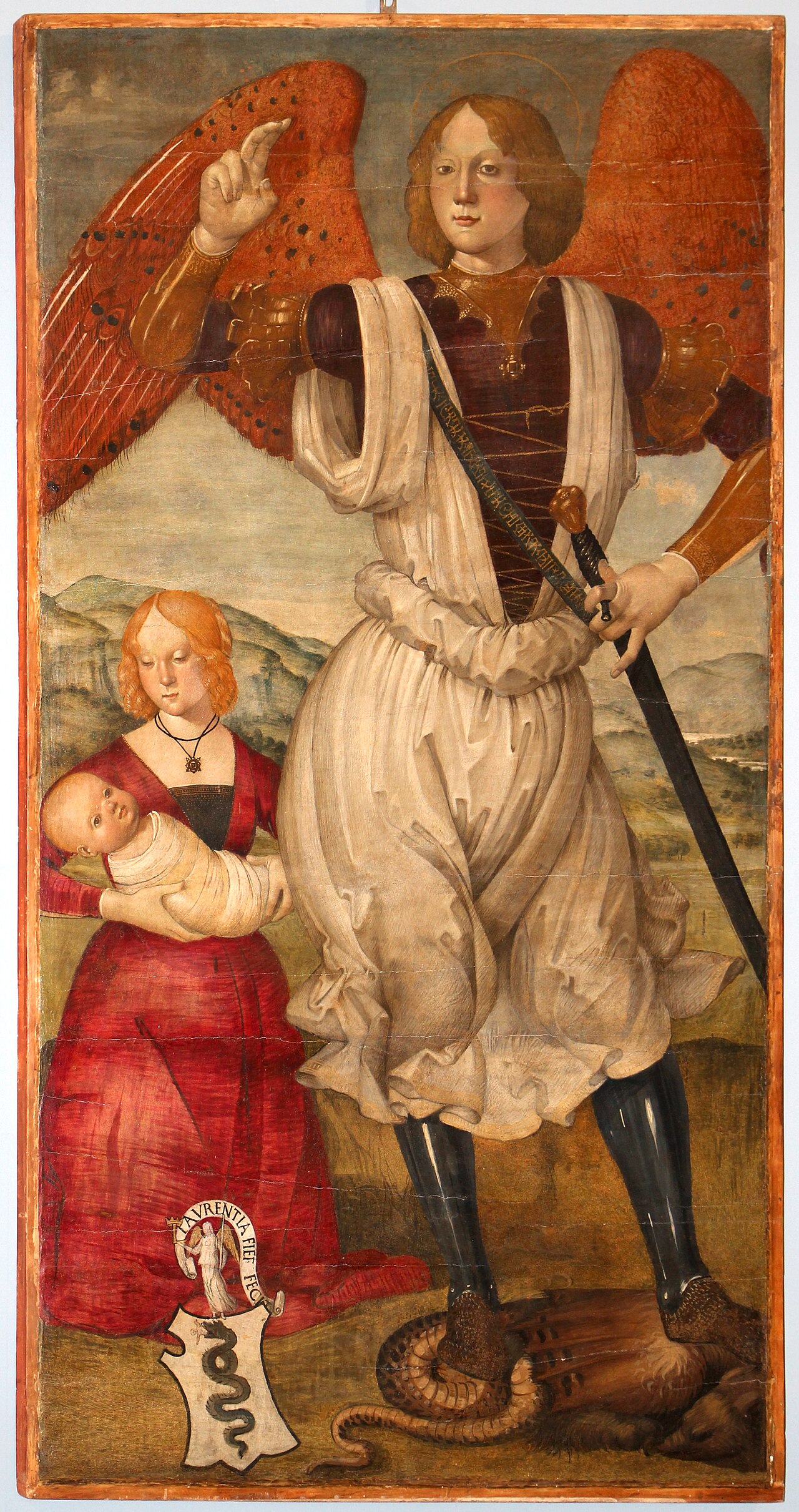 Archangel St Michael by Bartolomeo della Gatta
