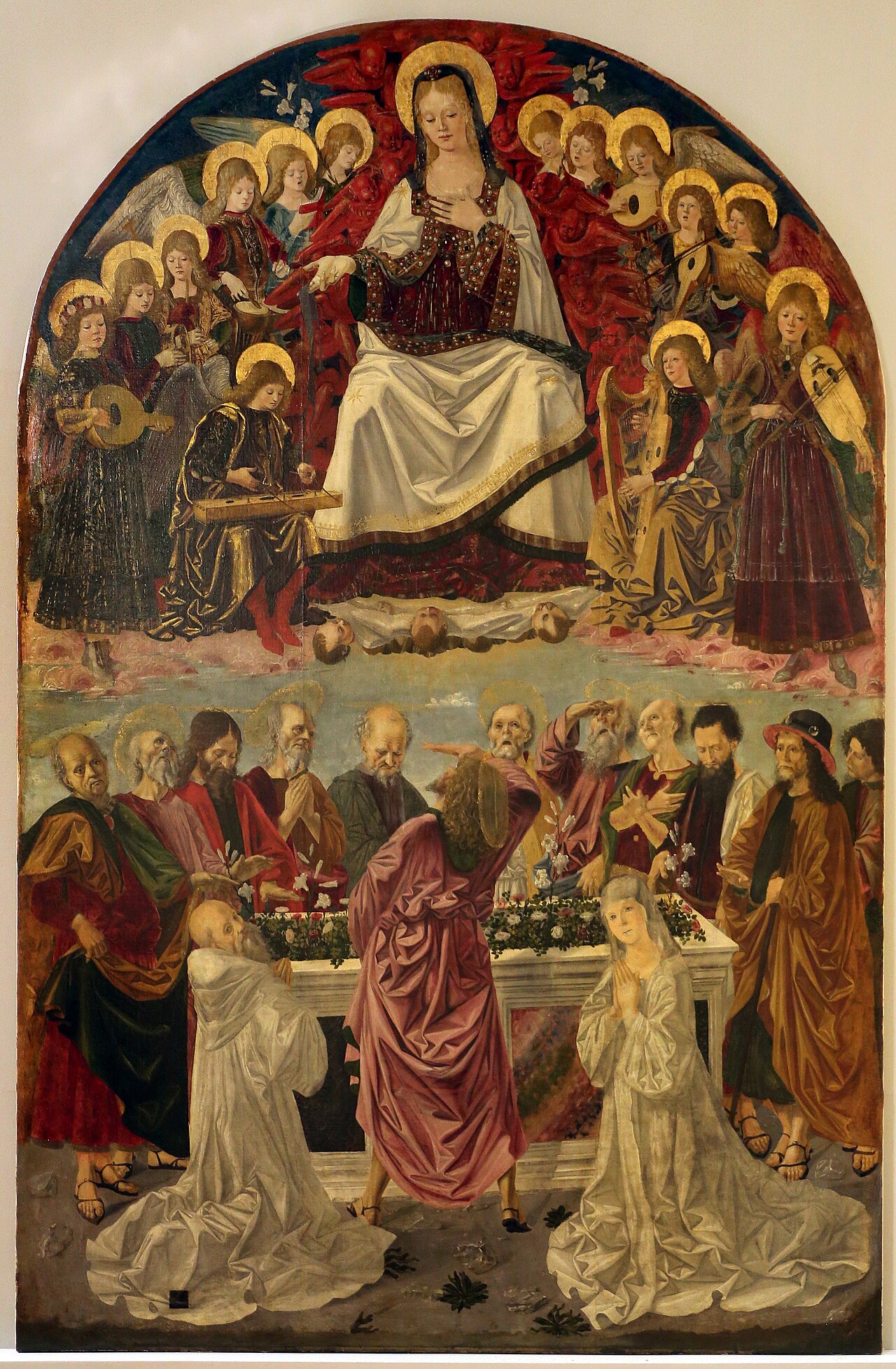 Assumption of Mary by Bartolomeo della Gatta