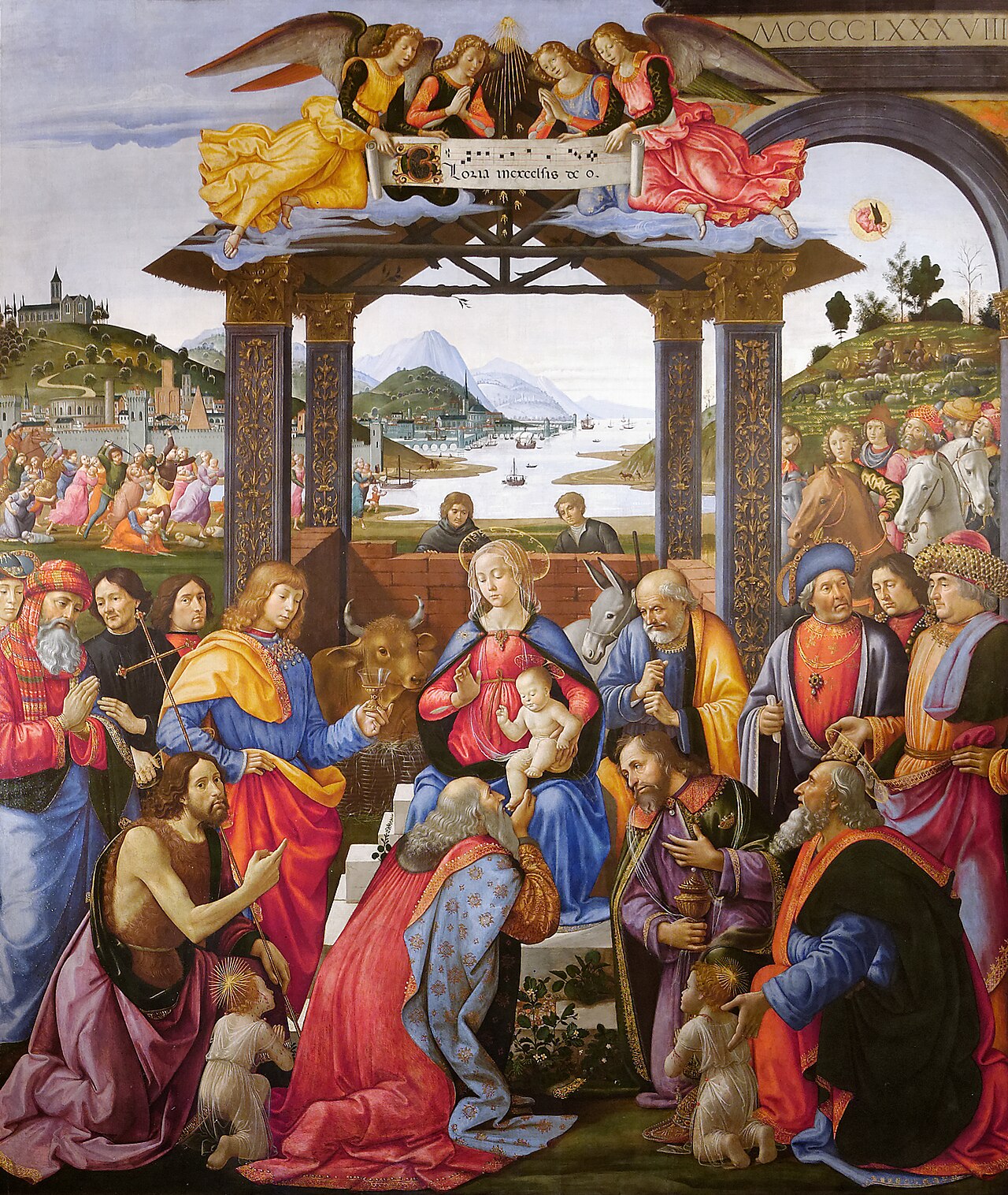Adoration of the Magi by Bartolomeo di Giovanni