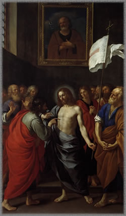 Doubting Saint Thomas by Bartolomeo Gennari