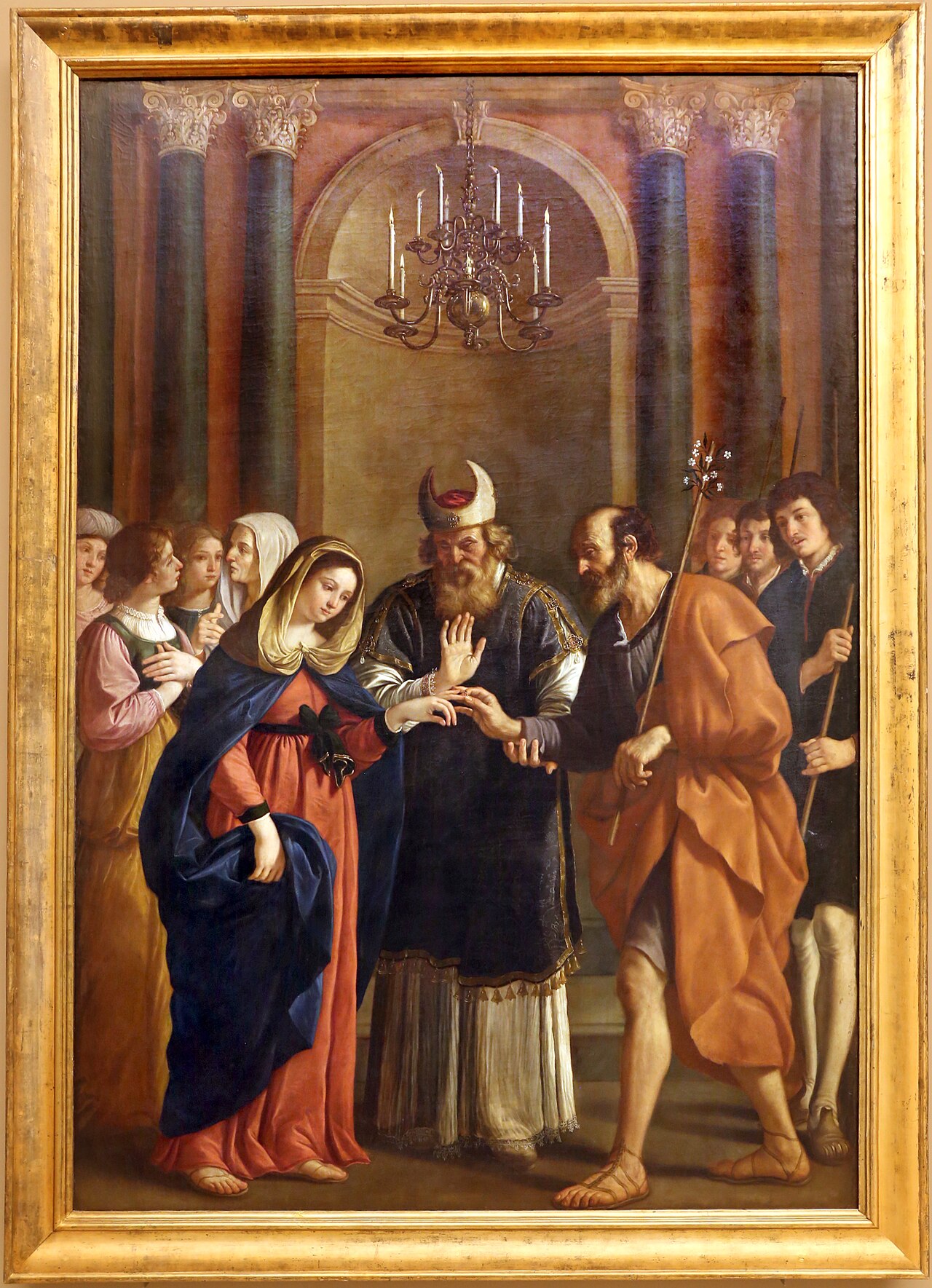 Marriage of the Virgin by Bartolomeo Gennari