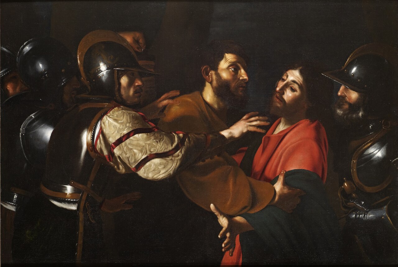 Arrest of Christ by Bartolomeo Manfredi