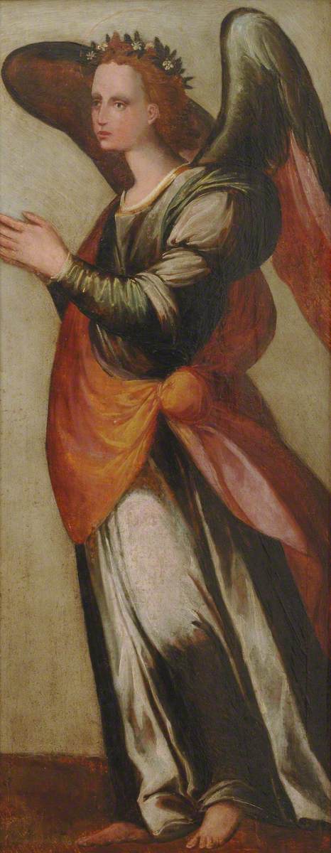 Florentine Angel (panel 2 of 2) by Bartolomeo Neroni