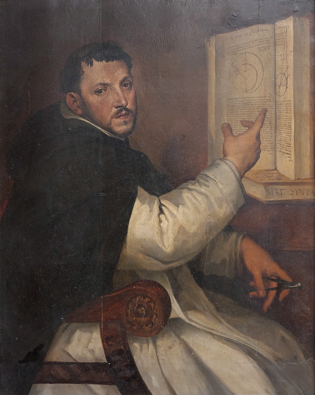 Portrait of Ignazio Danti by Bartolomeo Passarotti