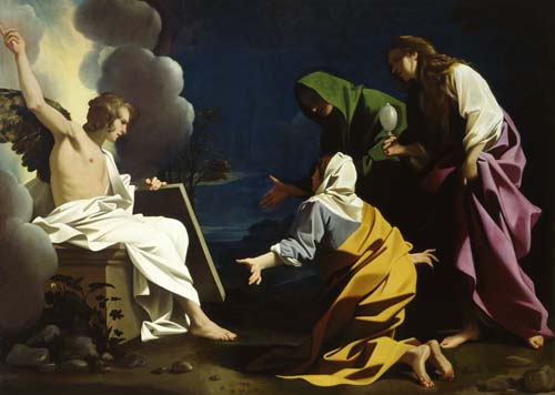The Marys at the Sepulcher by Bartolomeo Schedoni