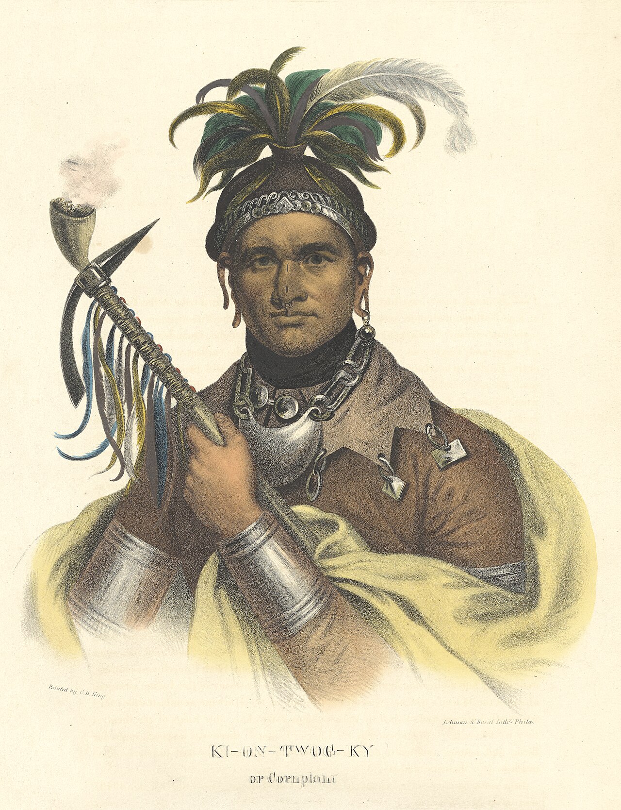 Ki-On-Twog-Ky, or Cornplanter by Bass Otis