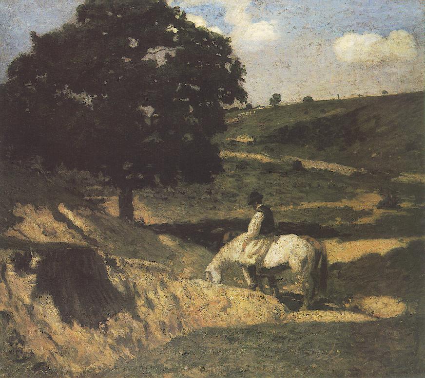 Horse Watering by Béla Iványi-Grünwald