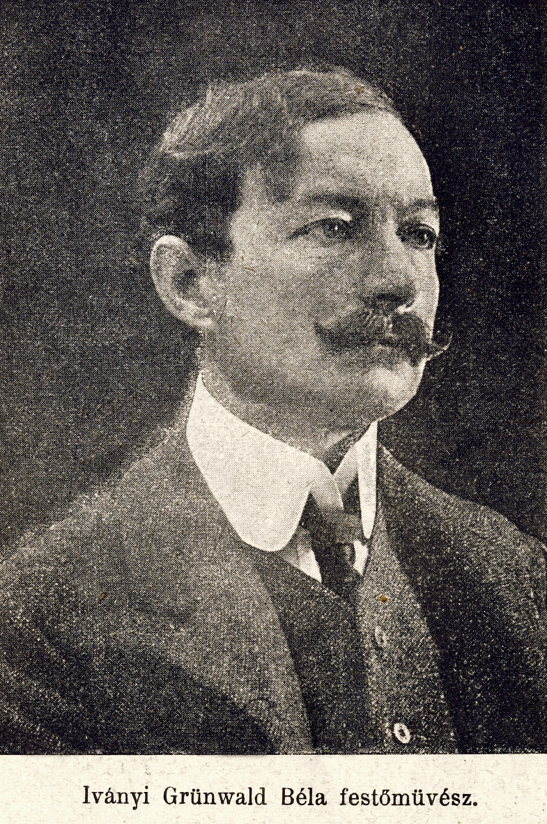 Portrait of Béla Iványi-Grünwald