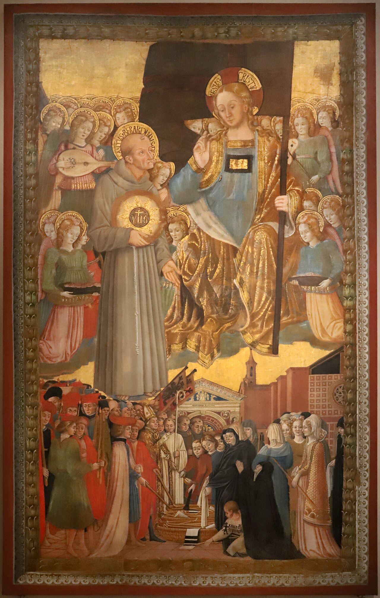 Gonfalon of Saint Bernardino by Benedetto Bonfigli