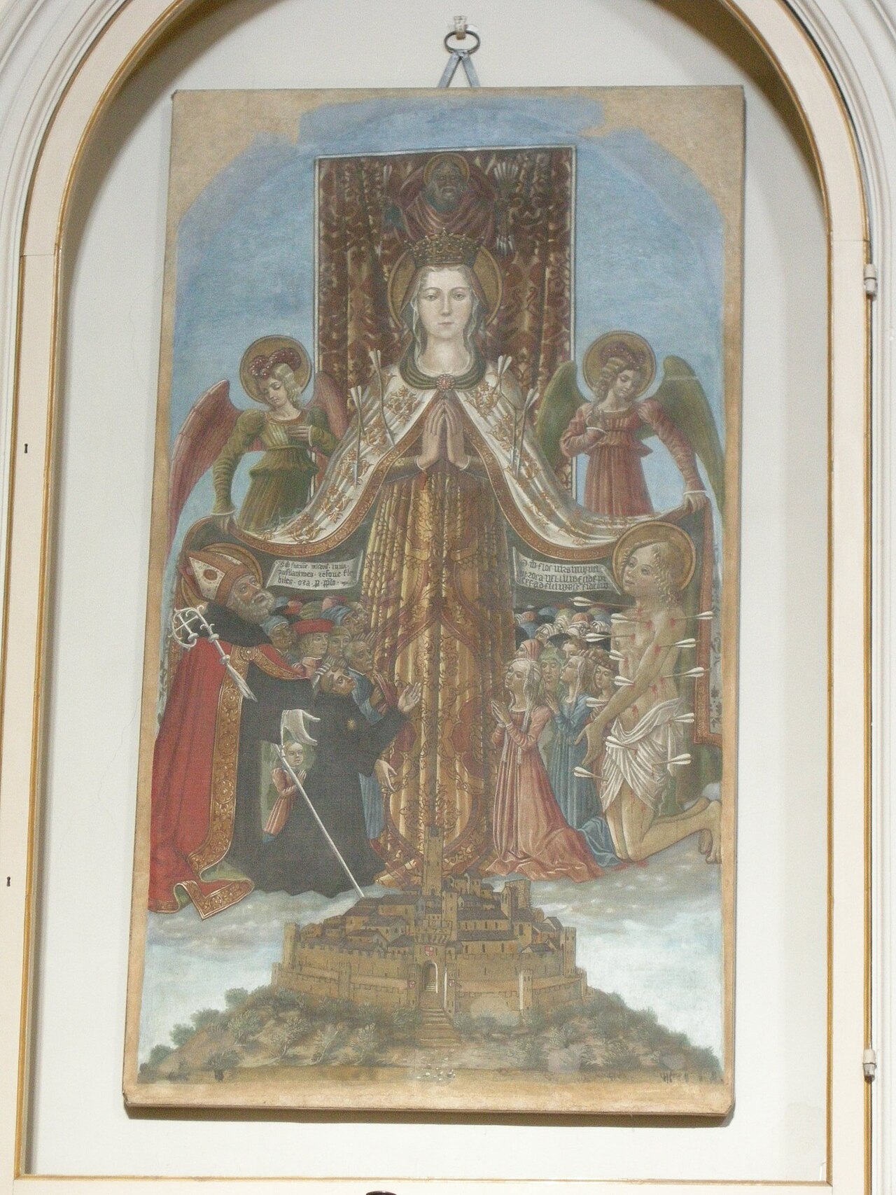 Madonna of Mercy by Benedetto Bonfigli