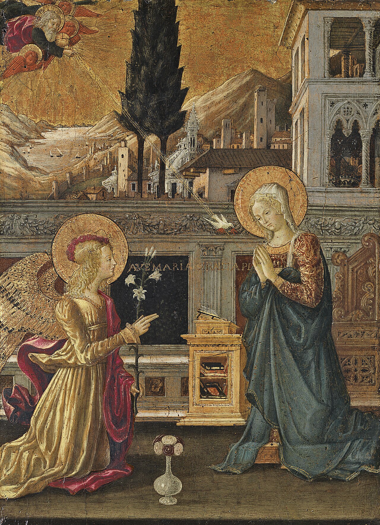 The Annunciation by Benedetto Bonfigli