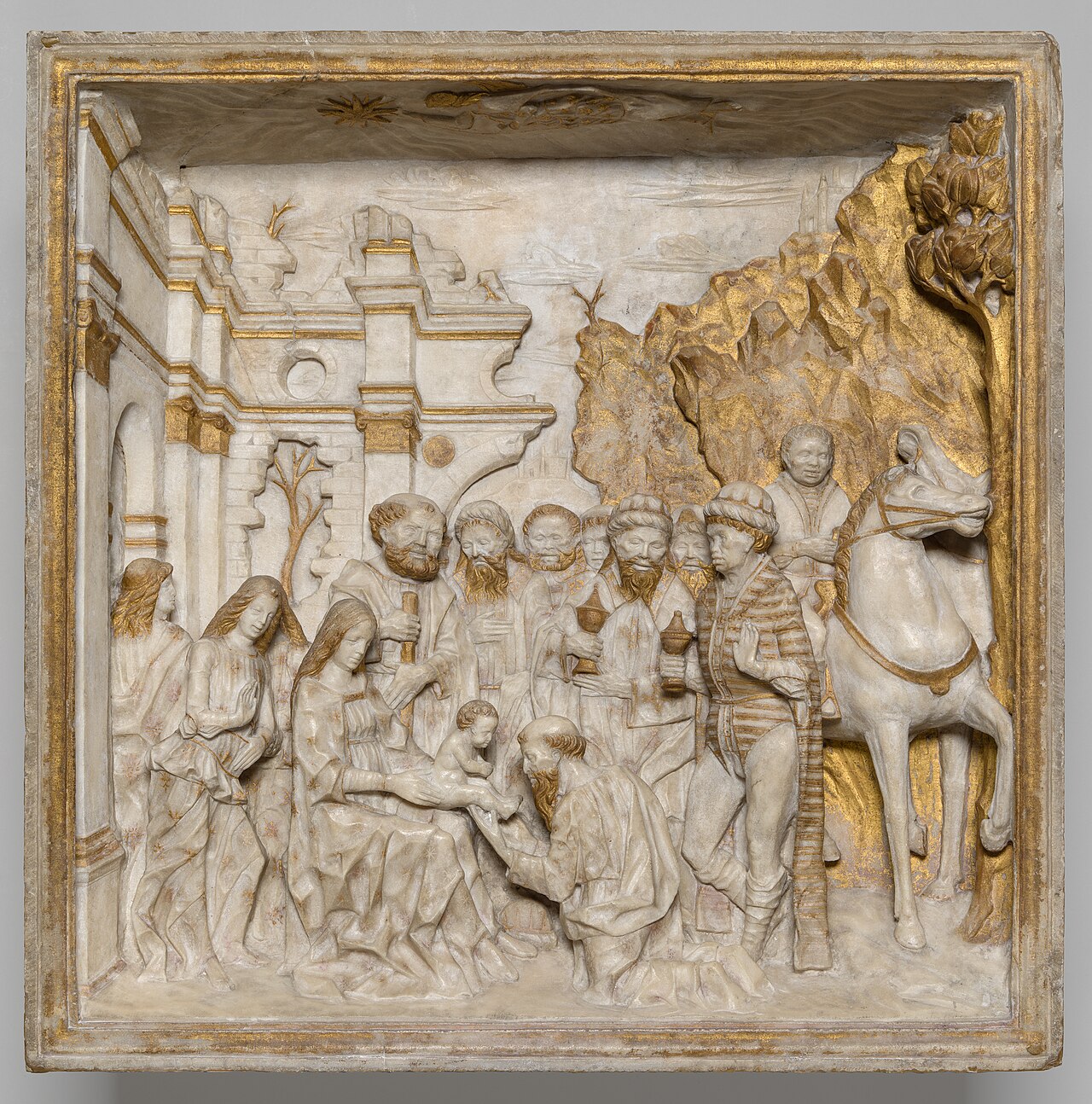 The Adoration of the Magi by Benedetto Briosco