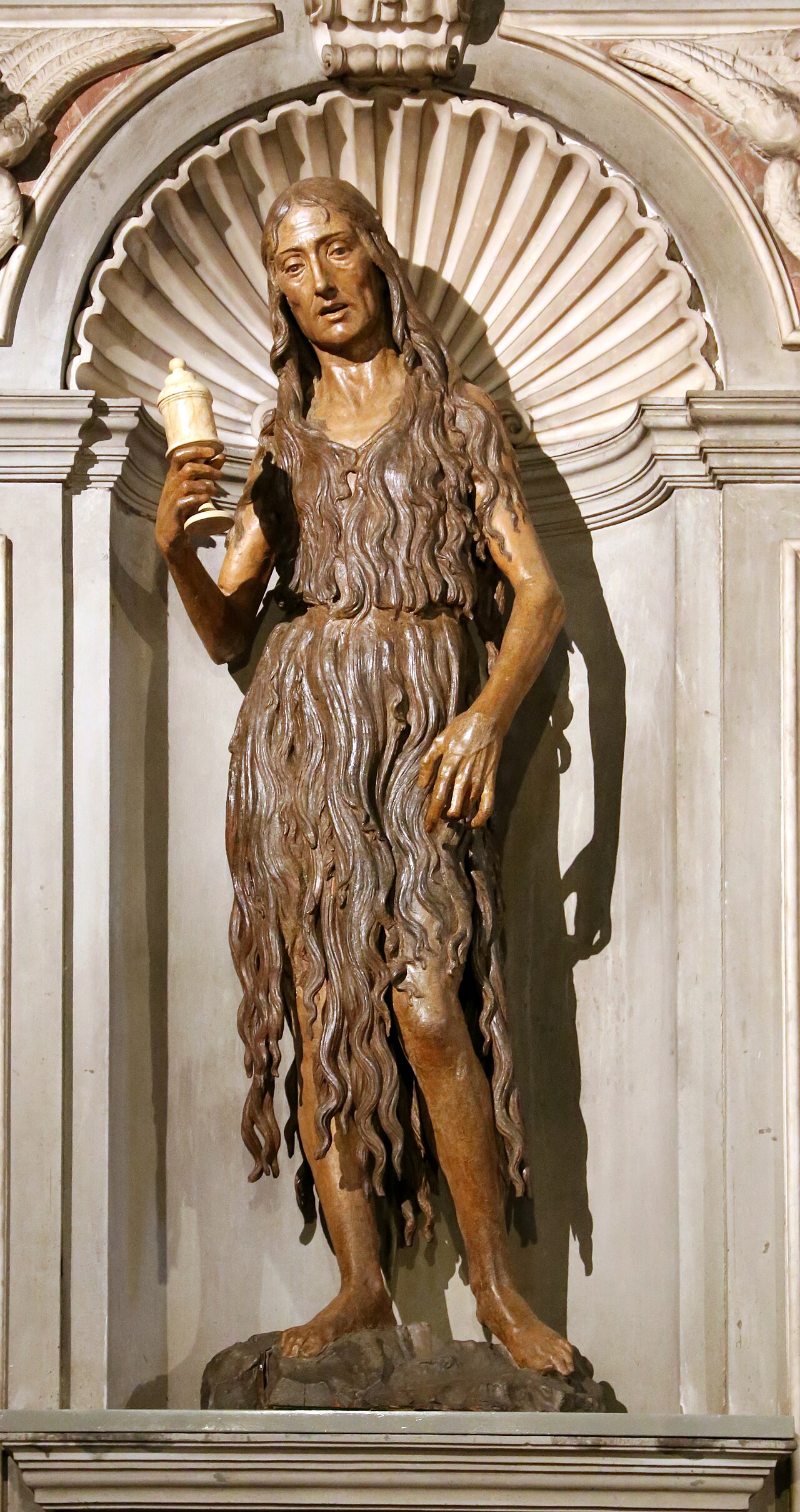 Mary Magdalene by Desiderio da Settignano by Benedetto da Maiano
