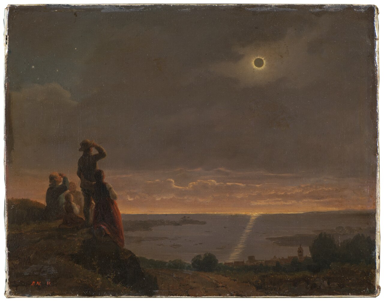 Solar Eclipse by Bengt Nordenberg