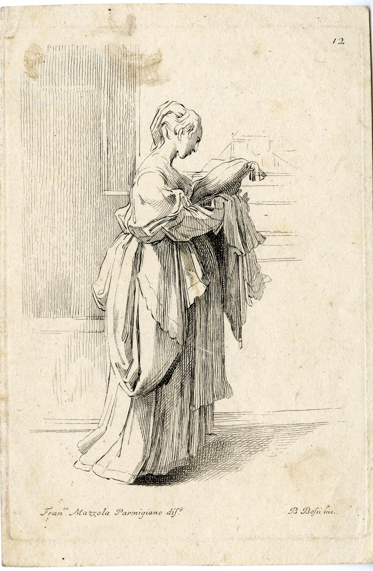 A Lady by Benigno Bossi