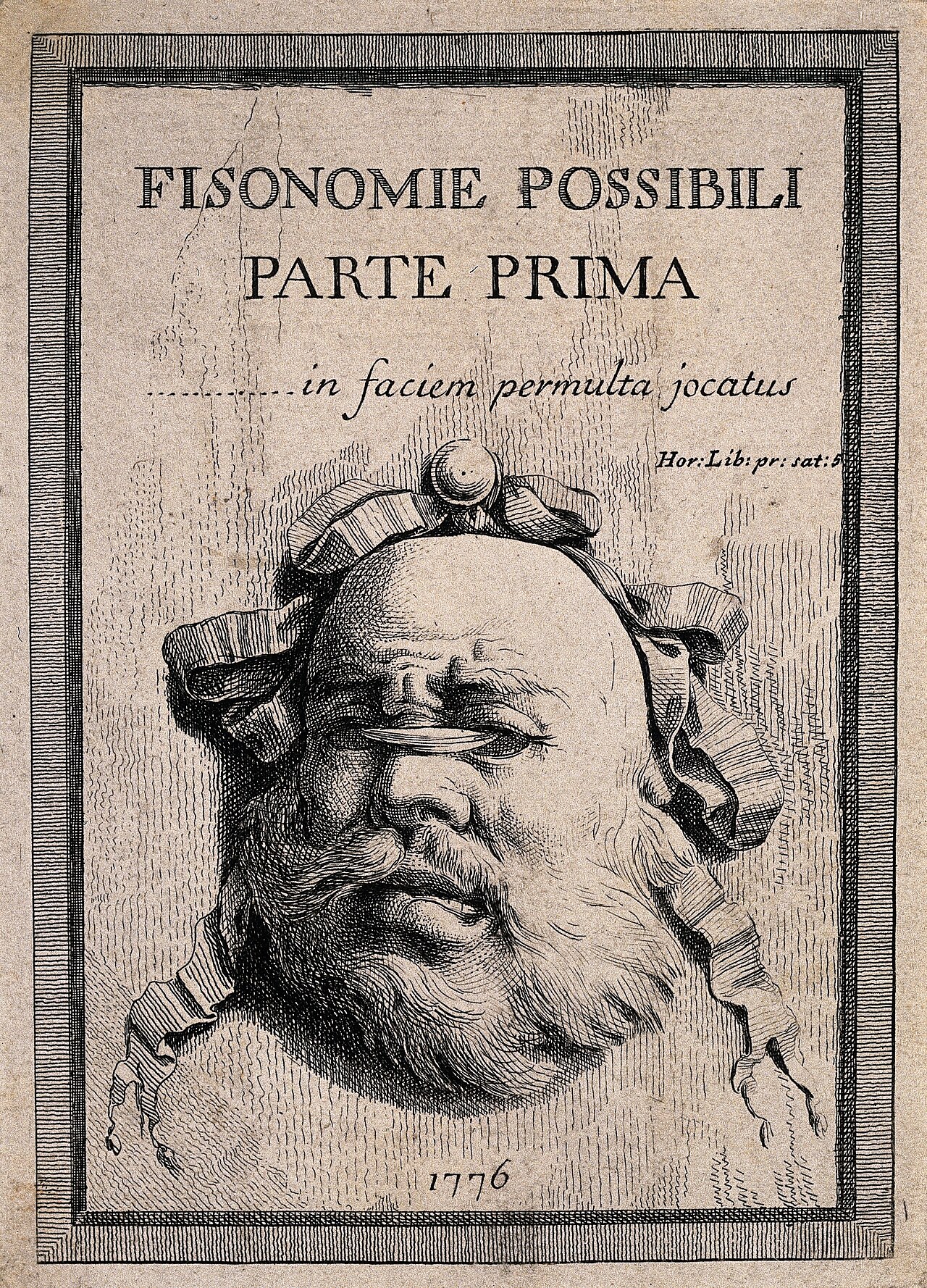 Fisonomie Possibili Parte Prima by Benigno Bossi