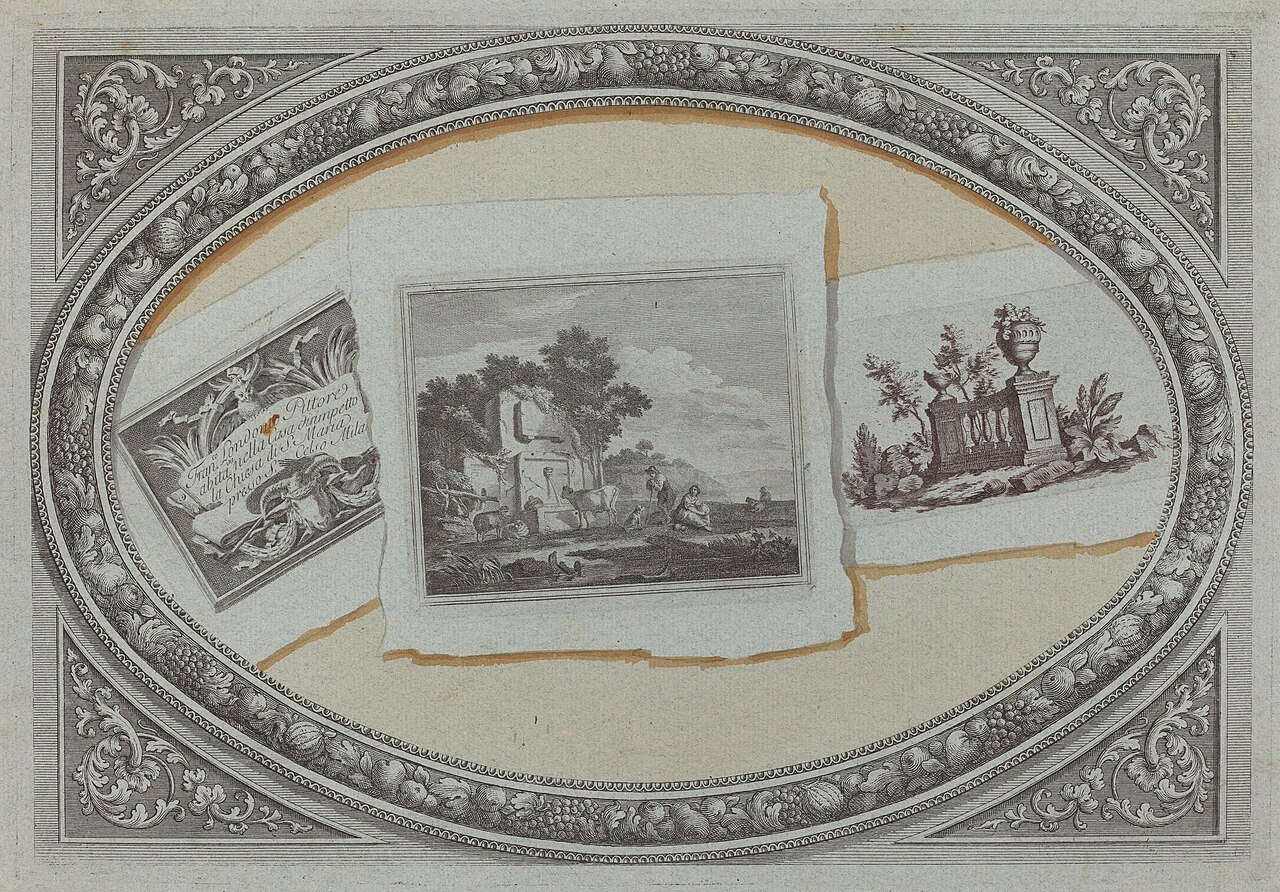 Trompe l'Oeil: Prints with Londonio's Calling Card, Using Original Copperplates by Benigno Bossi