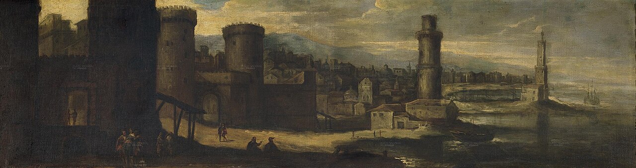 A fortified gate by Benito Manuel Agüero