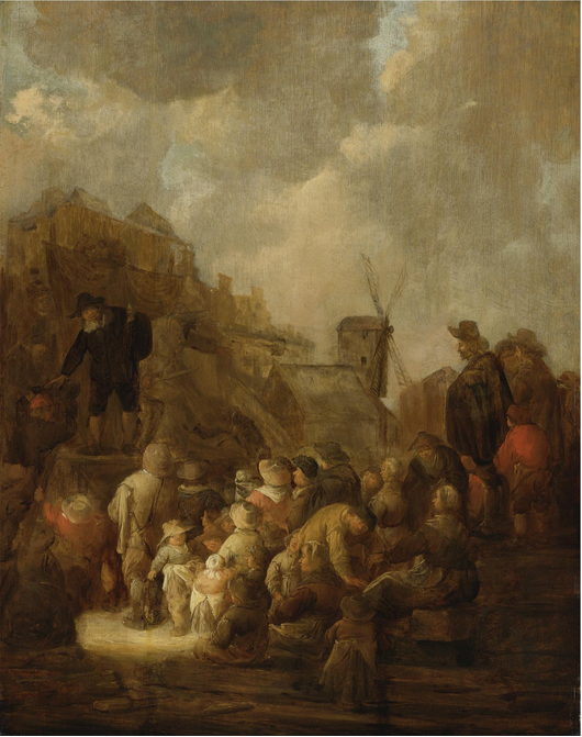 A Peddler by Benjamin Gerritsz Cuyp